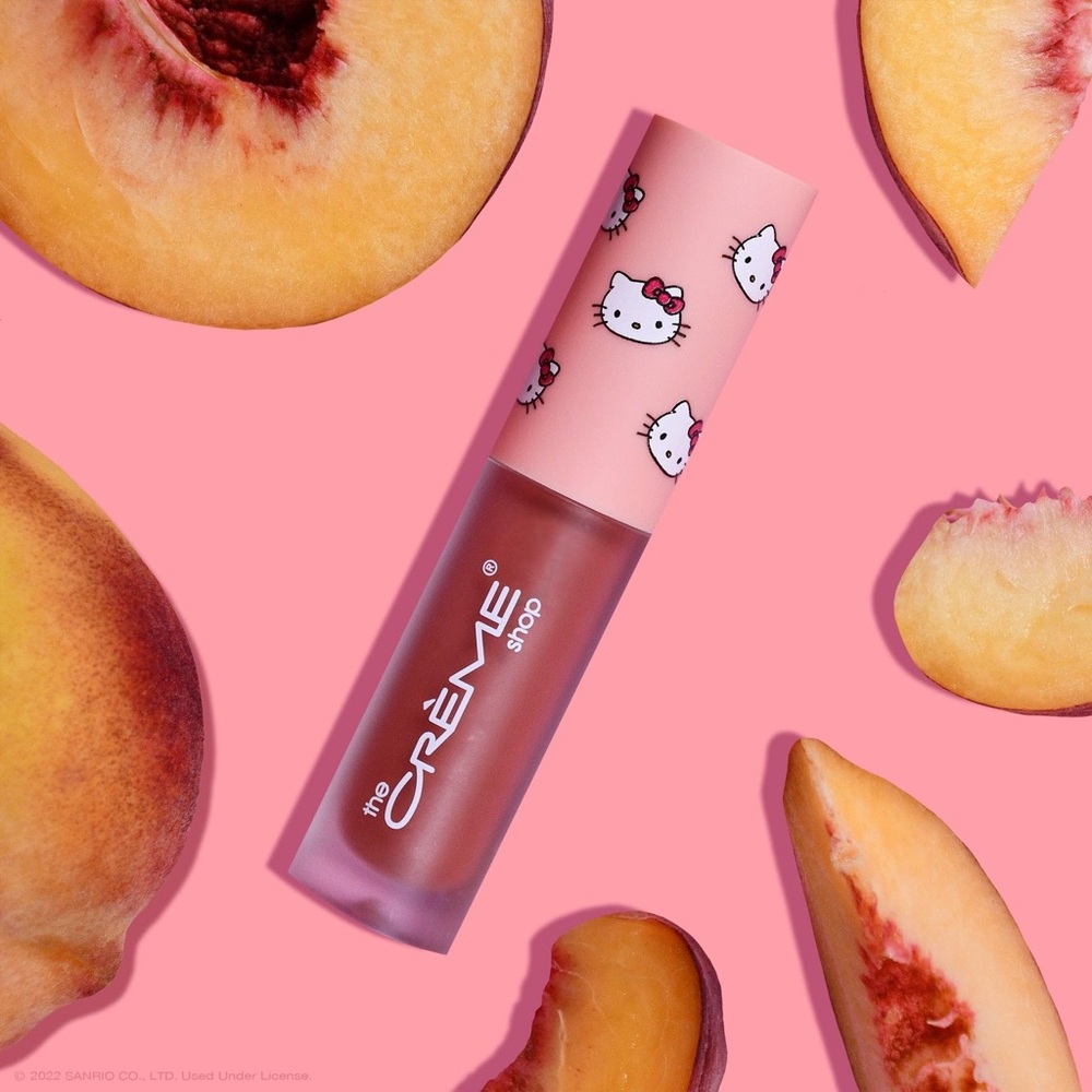 The Creme Shop x Hello Kitty Kiss Lip Oil Peach - Picture 5 of 6